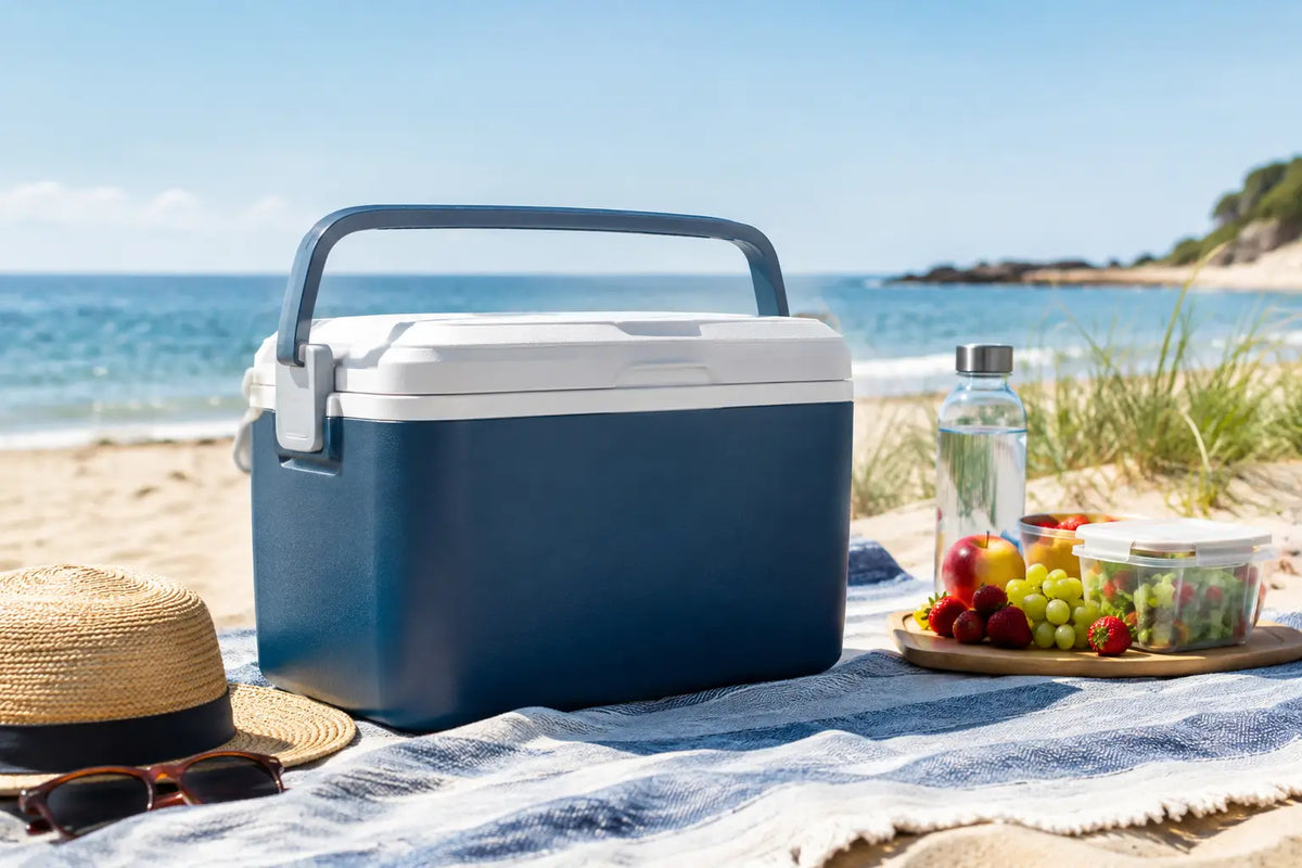 Køletaske test til strand, bil og picnic