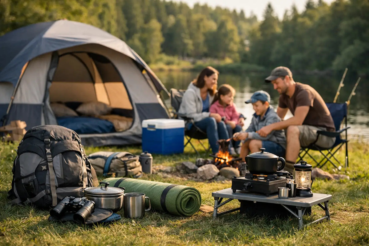 Godt campingudstyr til familien på budget