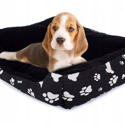 Hundkorg med dyna - XL - 62x48 cm