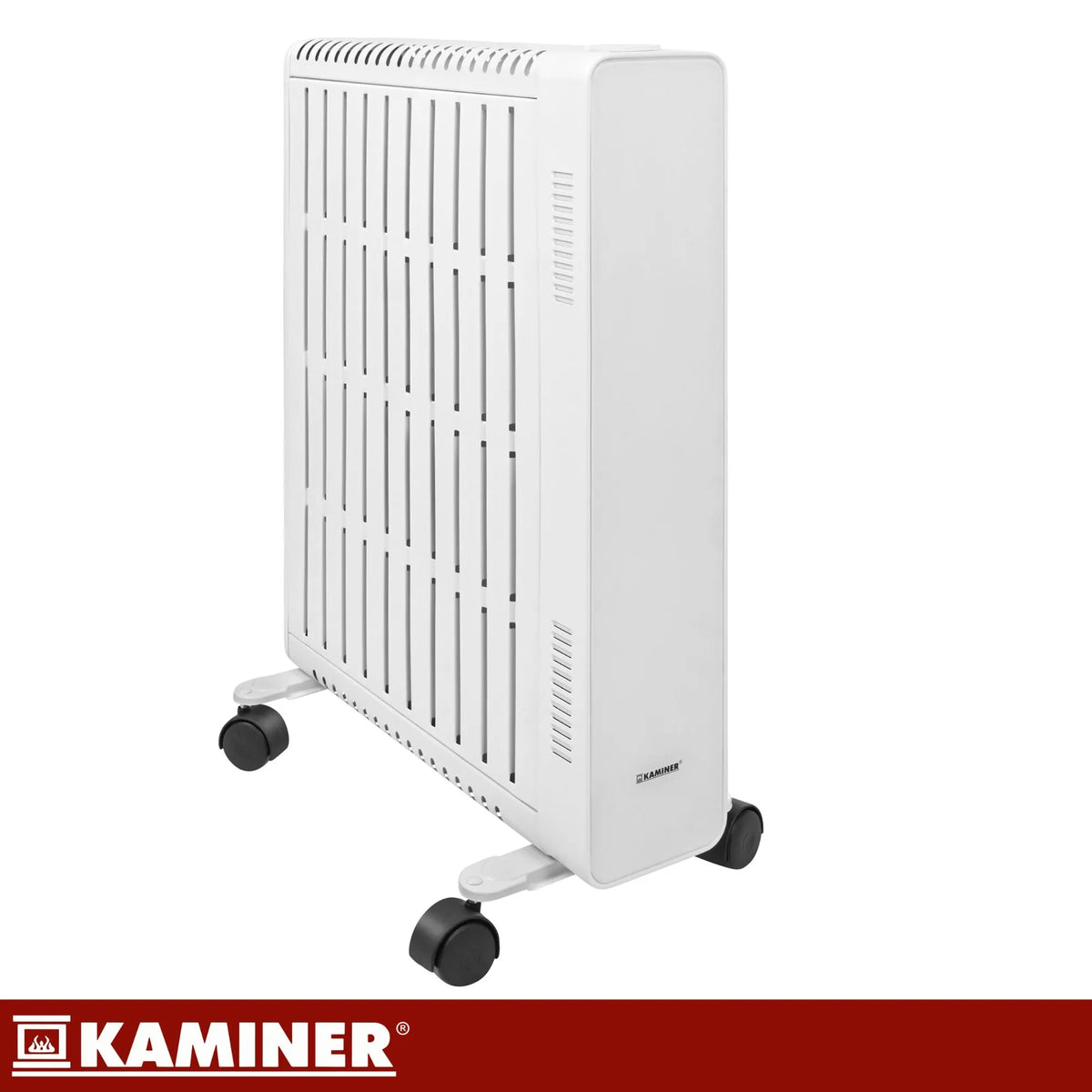 Kaminer Arvell Oljeradiator svart eller vit 2500W med WiFi & Termostat – 11 flänsar