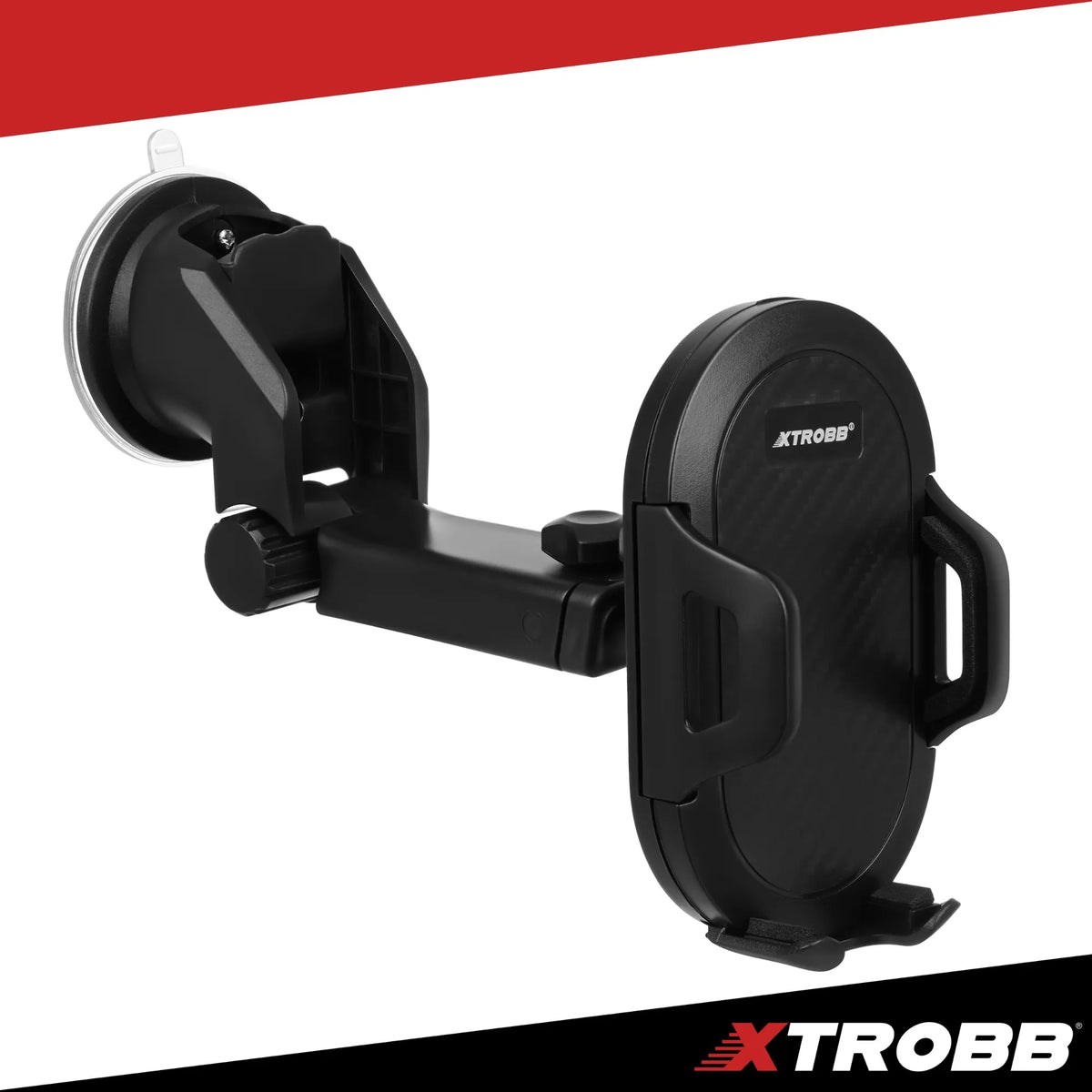 Telescopic Car Phone Mount with Suction Cup