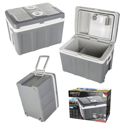 40 liters bilkylare och värmare – med hjul, dubbel kraft och elegant design