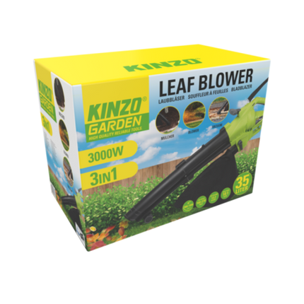 DK Billigaste Lövblåsare och Lövdammsugare med Hjul 3000W 