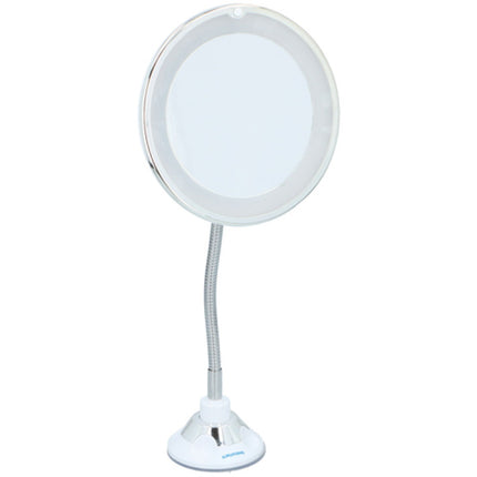 Kosmetikspejl med LED og Sugekop