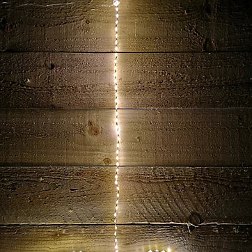 Hjärtformad hängdekor med 160 LED-lampor - Perfekt för belysning i trädgården