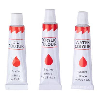 Stort målarset i trälåda – 174 delar för kreativ lek