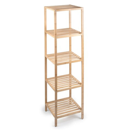Badrumshyllor i bambu - 3 storlekar - Praktisk och platsbesparande förvaring