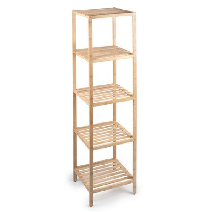 Badrumshyllor i bambu - 3 storlekar - Praktisk och platsbesparande förvaring