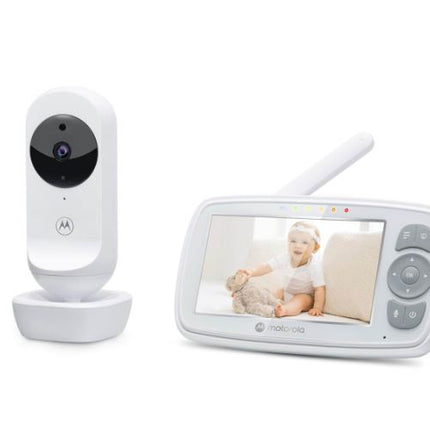 Motorola Babyalarm 4,3" Skærm, Nattilstand – Op til 300 m Rækkevidde