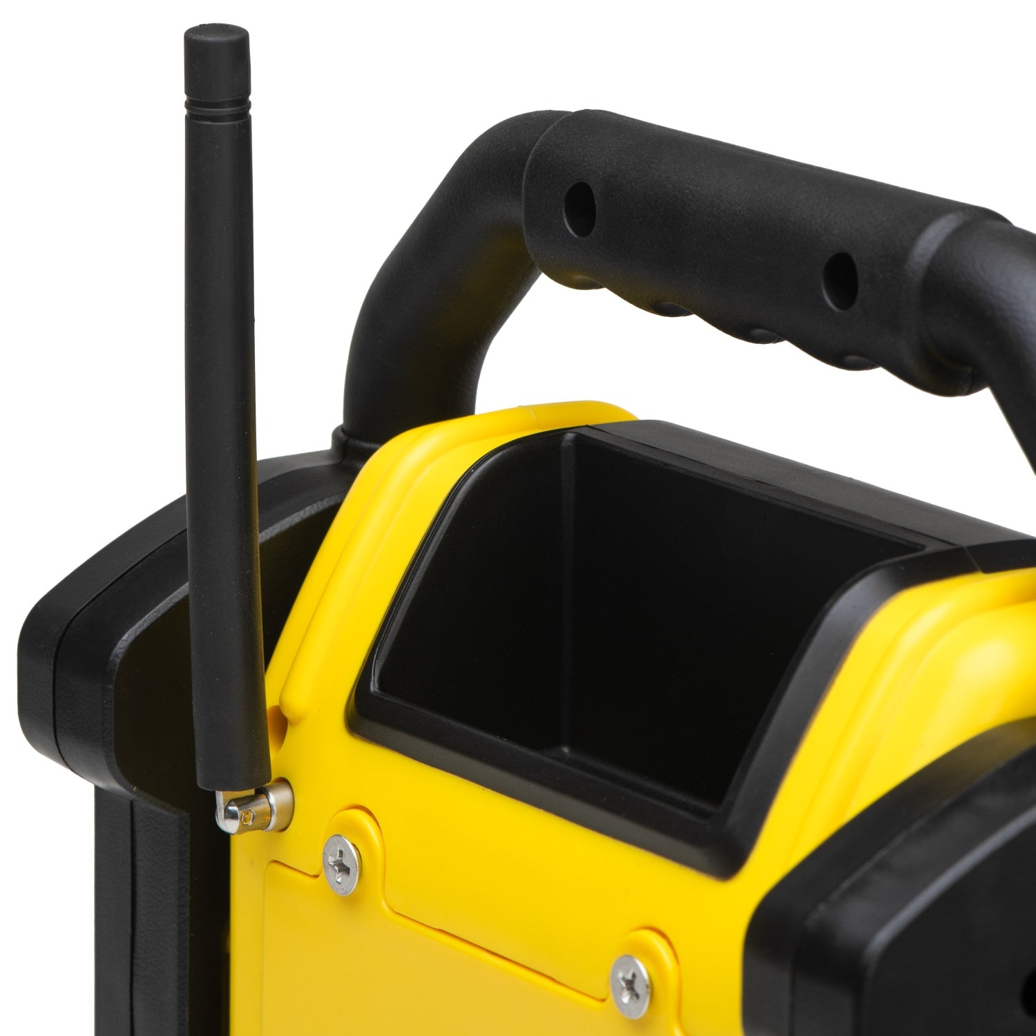 Robust konstruktionsradio med Bluetooth och laddningsfunktion