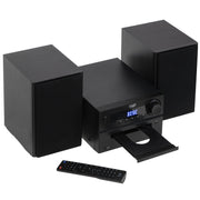 Mini HiFi-ljudsystem med Bluetooth, CD, USB och FM-radio