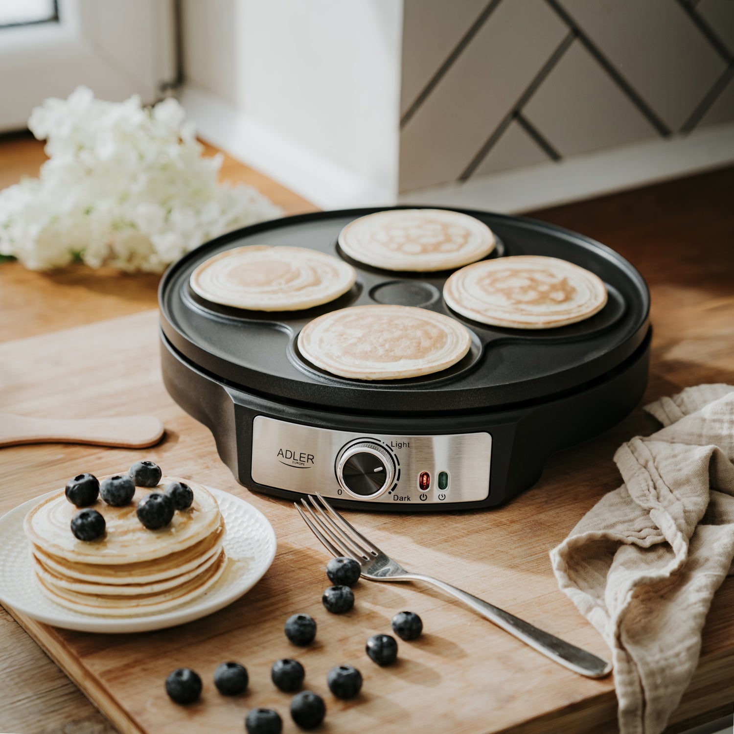 Pannkaks-/Tortillamaskin - Crepe Maker