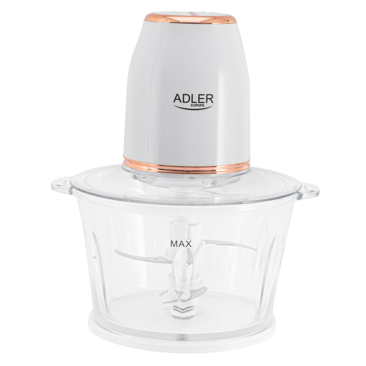 XXL Minihakker 2L – 800W med 4 Knive & 2 Hastigheder