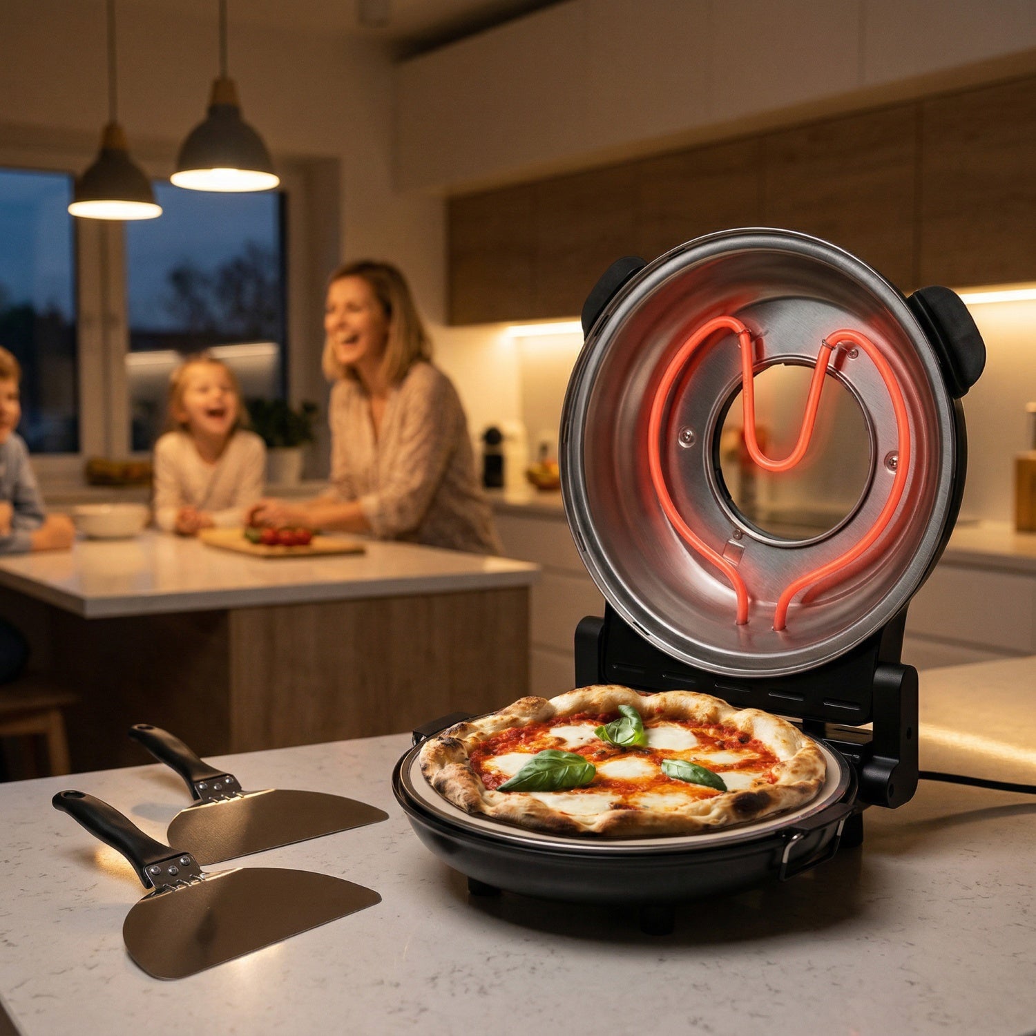 Pizzaovn med Pizzasten – Klar Pizza på 4-5 Minutter