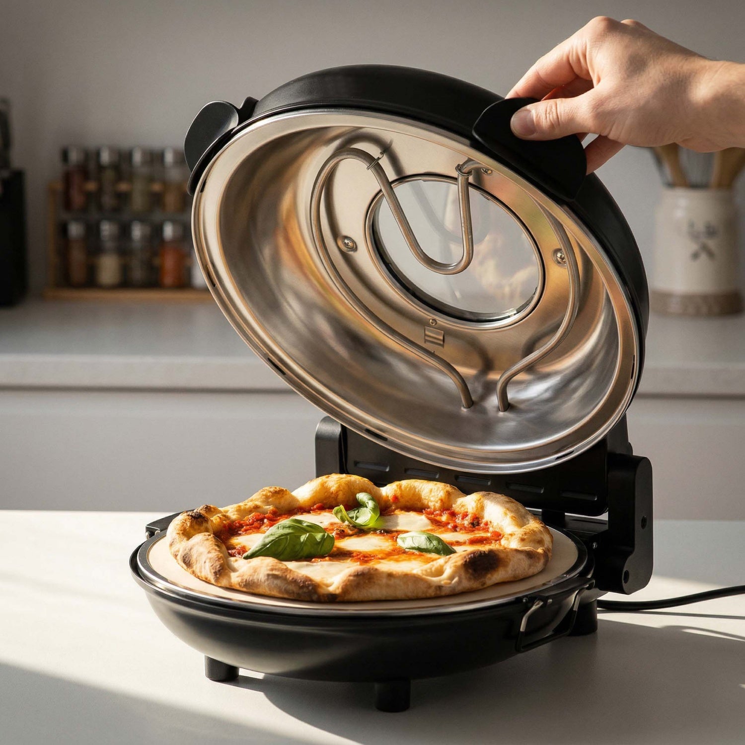 Pizzaovn med Pizzasten – Klar Pizza på 4-5 Minutter