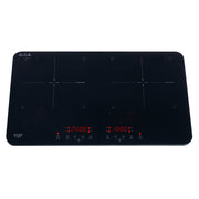 Induktionskogeplade, dobbelt – med Touch Display og Timer