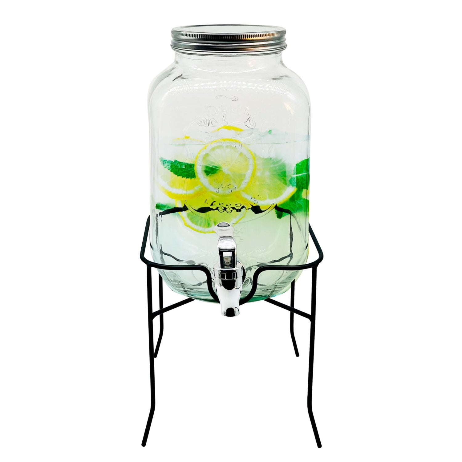 Drikkedispenser 4L inkl. metalstativ