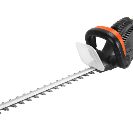 Hækkeklipper 620W, elektrisk med justerbart håndtag og sikkerhedsudstyr