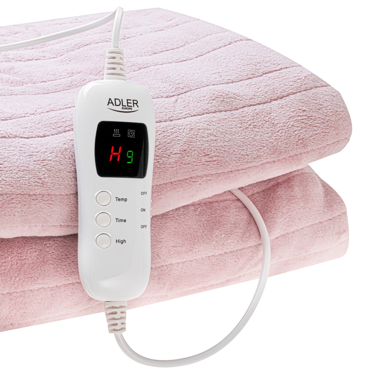 Varmetæppe 160x180 cm, dobbelt – med LCD controller og timer