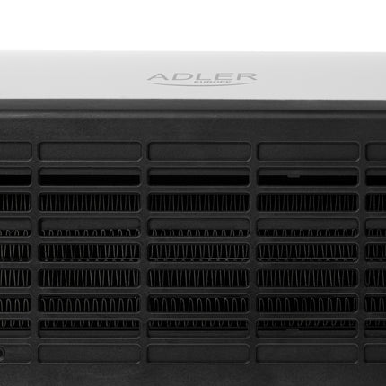 Varmeblæser 2000W LED med fjernbetjening og programmering