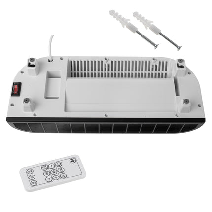 Varmeblæser 2000W LED med fjernbetjening og programmering