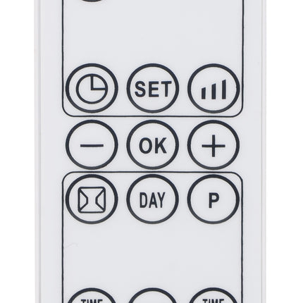 Varmeblæser 2000W LED med fjernbetjening og programmering