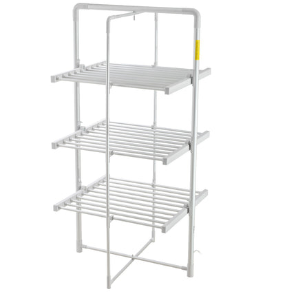 Torkställning, elektrisk och hopfällbar – med 30 värmeelement och snabb torkning