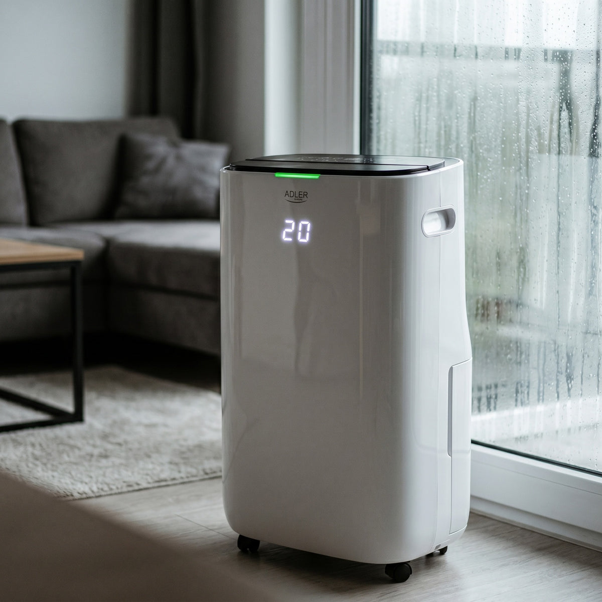 Effektiv avfuktare 25L/dag och luftrenare