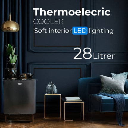 Elegant kylskåp - Minikylare 28L