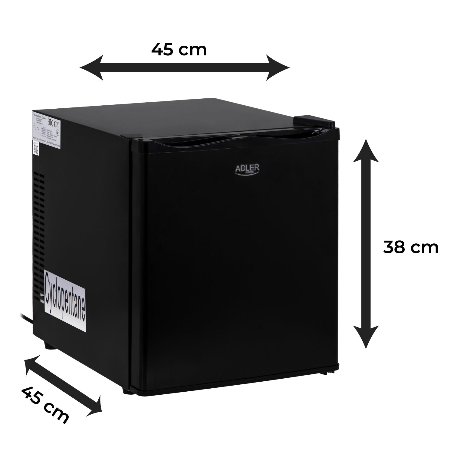 Elegant Køleskab -  Mini køler 28L