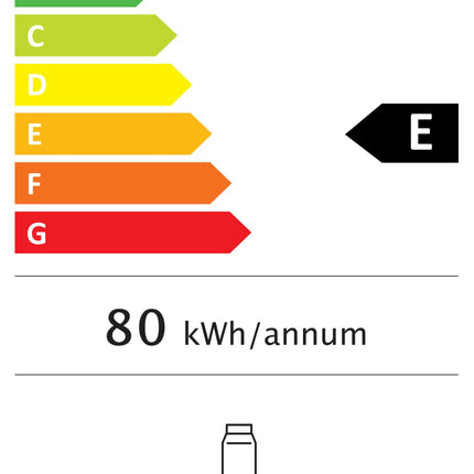 Kompakt kylskåp 45L – Snyggt, tyst och effektivt