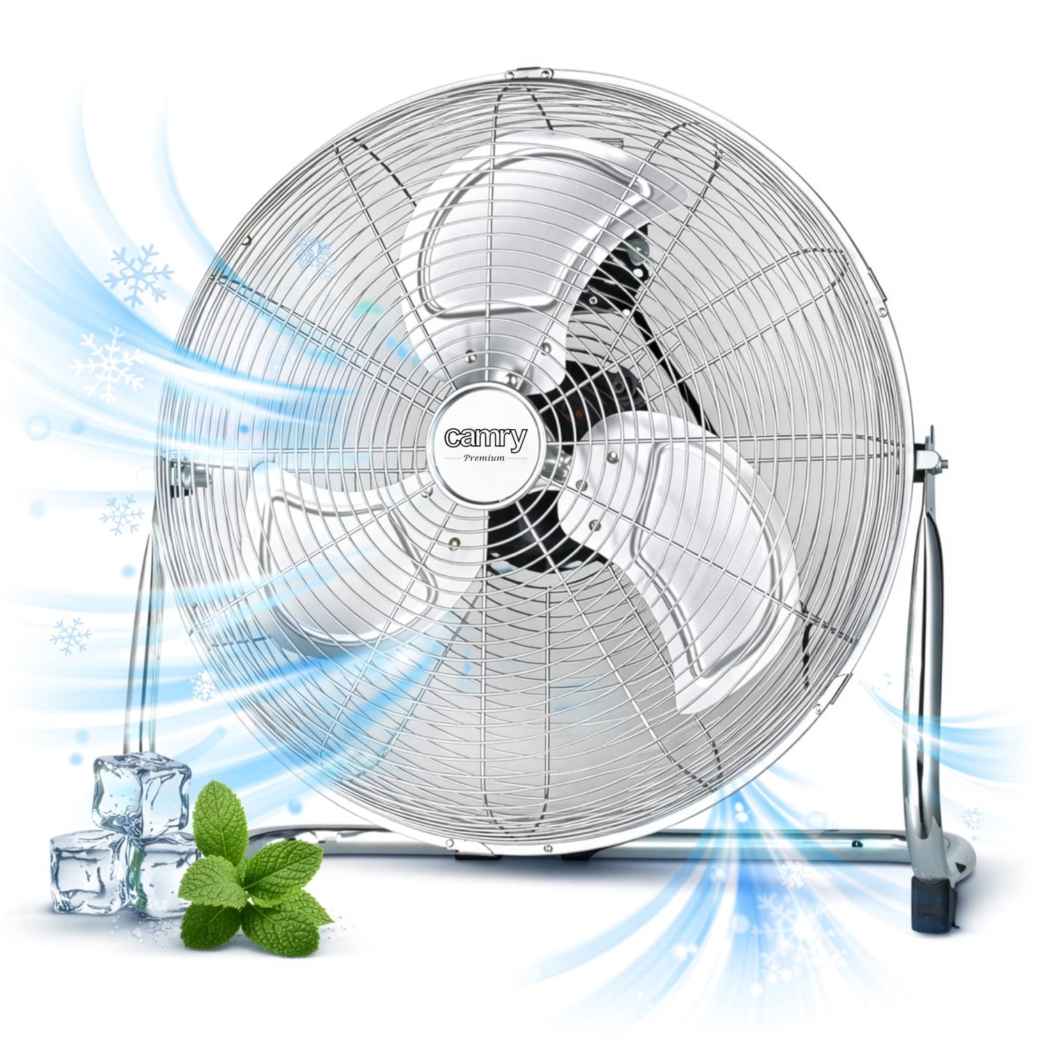 Gulvventilator 45 cm - 3 hastigheder