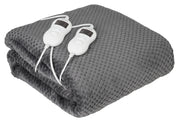 Värmefilt 160 x 150 cm, dubbel, med timer, 2 fjärrkontroller (2 x 60W)
