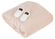 Varmetæppe 160 x 150 cm, dobbelt, med Timer – 8 varmeindstillinger (2 x 60W)