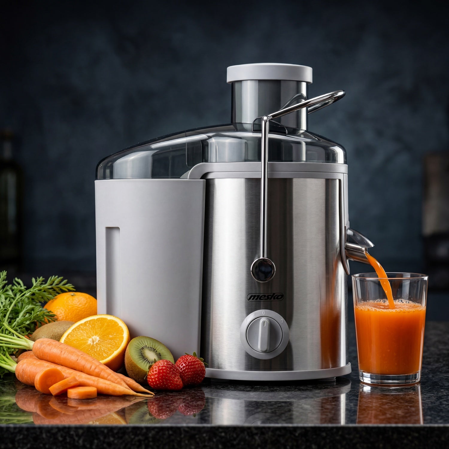 Juicepresser 600W – Frisk Juice på Få Sekunder