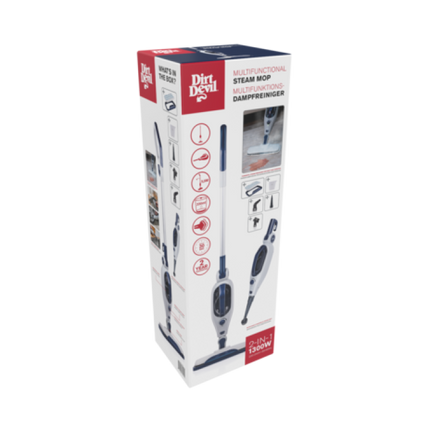 Dirt Devil Multifunktionsdamprenser 2-i-1 Dampmop og Hånddamprenser