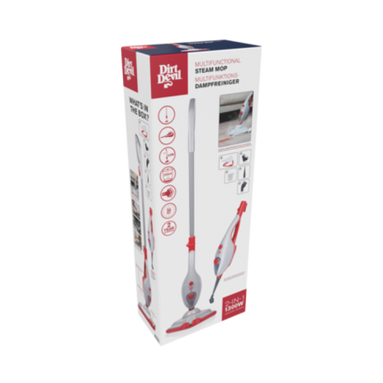 Smart 2-i-1 Dampmoppe og Håndholdig Damprenser 1300W Dirt Devil