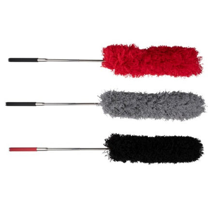 Flexibel infällbar dammborste: Nå varje skrymsle!