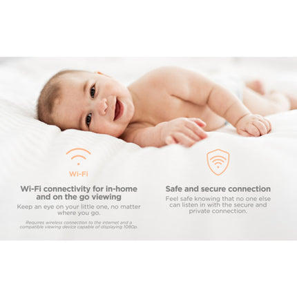 Motorola Baby Monitor med Wi-Fi och Full HD-övervakning