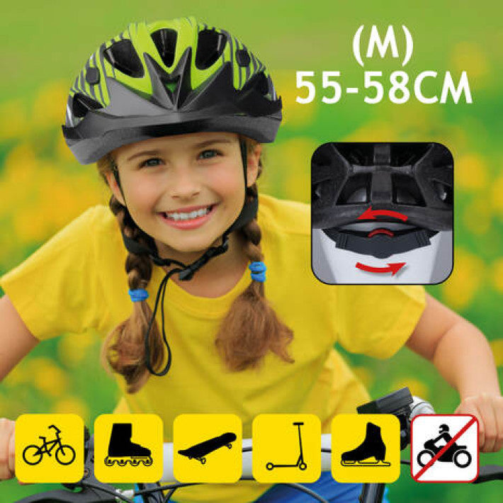 Dunlop cykelhjälm med visir - Säkerhet i stil - unisex