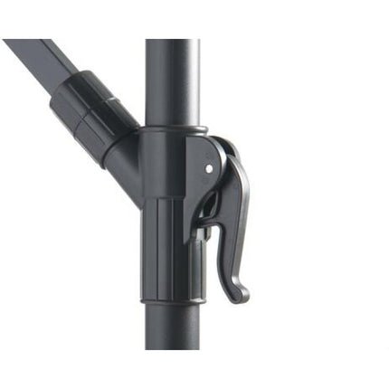 Hängande parasoll Beige Ø3 m