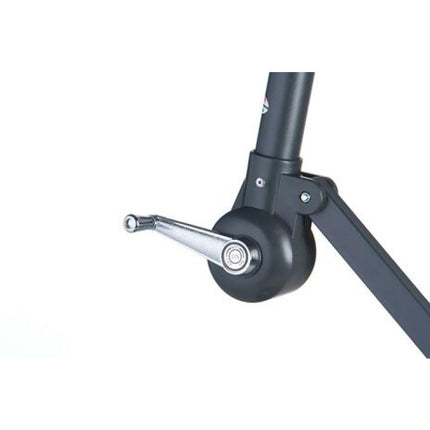 Hängande parasoll Beige Ø3 m