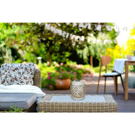 Solcellslykta 2 st. Varmvitt ljus