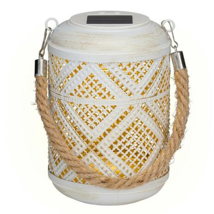 Solcelle Lanterne Varm Hvid Lys