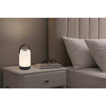 GRUNDIG lampa med touch och bärhandtag
