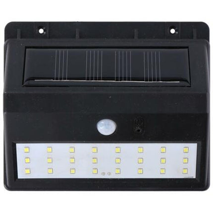 GRUNDIG solcellsvägglampa för utomhusbruk – energibesparande och automatisk på/av