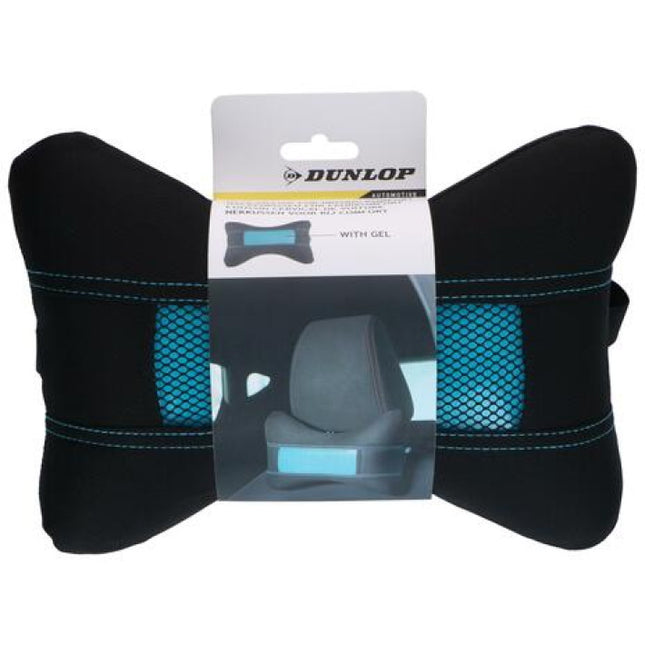 Dunlop Lænd & Nakkepude med Kølende Gel – Ergonomisk Støtte til Hjem og Rejse