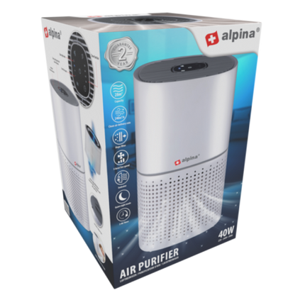 Alpina KRAFTIGT Luftrenser 50W – Renere Luft i Hjemmet