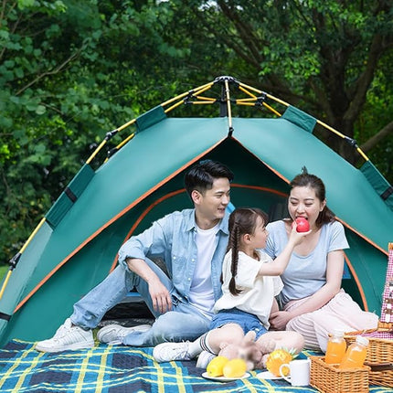 Pop-up-tält finns i två storlekar inklusive bärväska