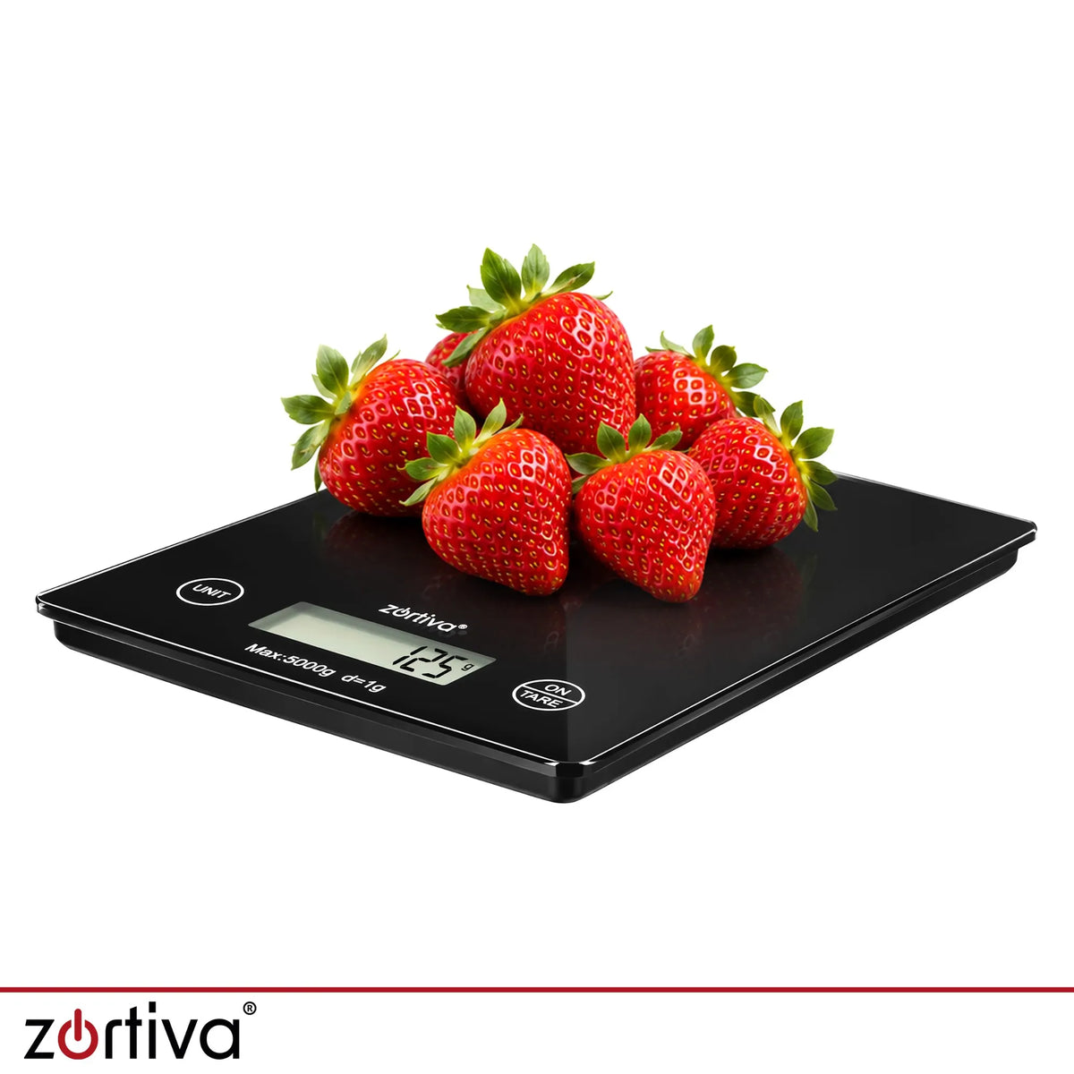 Zortiva Digital Køkkenvægt 5 kg 1 g